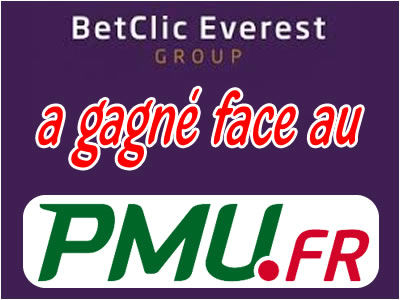 Betclic Everest Group a gagné face au PMU.