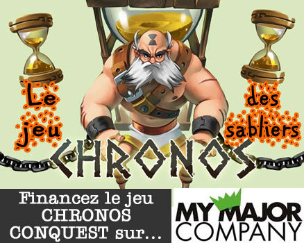 Chronos conquest, le jeu des sabliers, est sur My Major Company.