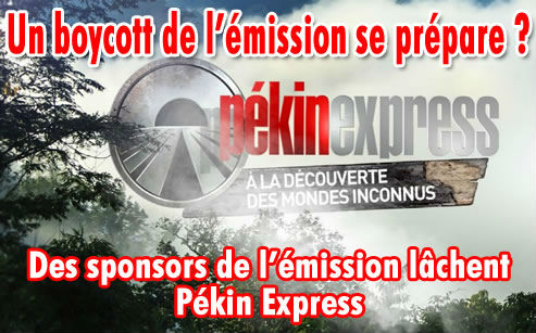 Pékin express : certains sponsors du jeu lâchent l'émission de M6.