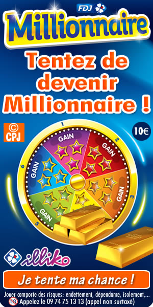 Jeu de grattage Millionnaire de la FDJ, tentez votre chance !