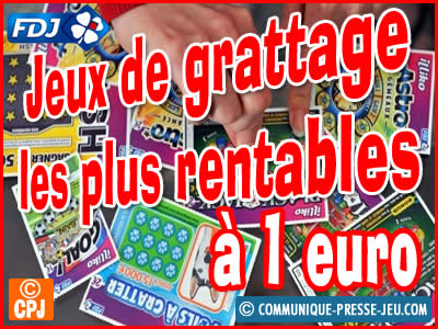 Var : elle dérobe 41 000 euros de jeux à gratter, et perd quand