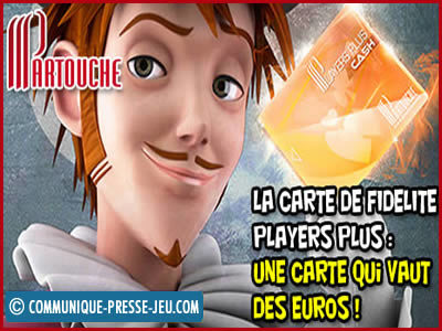 Players Plus, la carte de fidélité des Casinos Partouche.