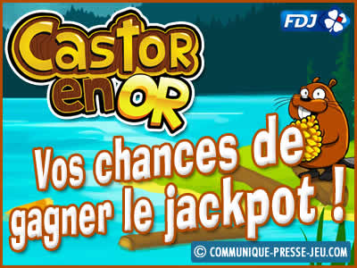 Castor en Or, le jeu de grattage FDJ, quelles sont vos chances ?