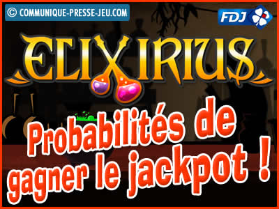 Jeu de grattage Elixirius de la FDJ, les probabilités de gagner.