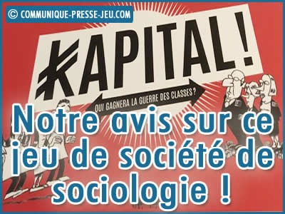 Kapital, notre avis sur ce jeu de société de sociologie incontournable !