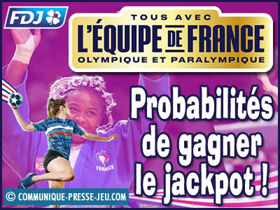 Tous avec l'équipe de France, vos chances de gagner avec ce jeu de grattage.